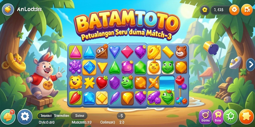 Screenshot utama BATAMTOTO menampilkan gameplay seru yang penuh warna.