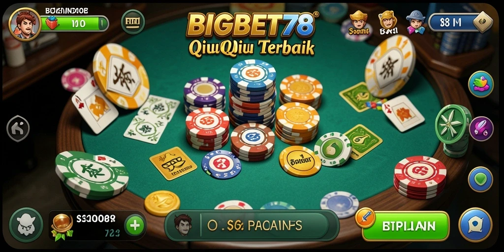 Screenshot gameplay QiuQiu BIGBET78 yang menarik