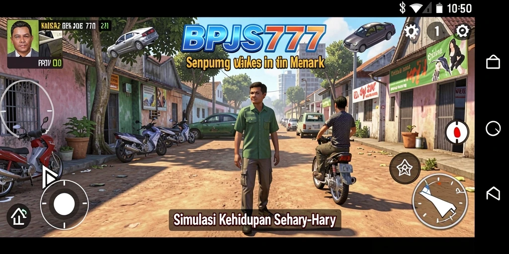 Gameplay interaktif dan menarik dari BPJS777 yang mengajak pemain merasakan kehidupan sehari-hari.