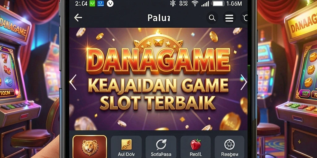 Tampilan dinamis dari gameplay slot yang mendebarkan.