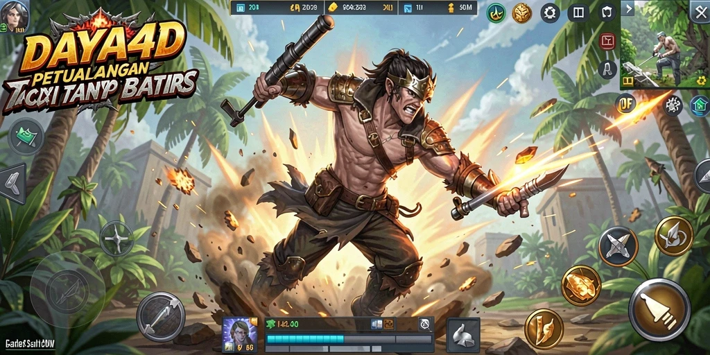 Tampilan gameplay seru di DAYA4D dengan aksi yang mendebarkan.