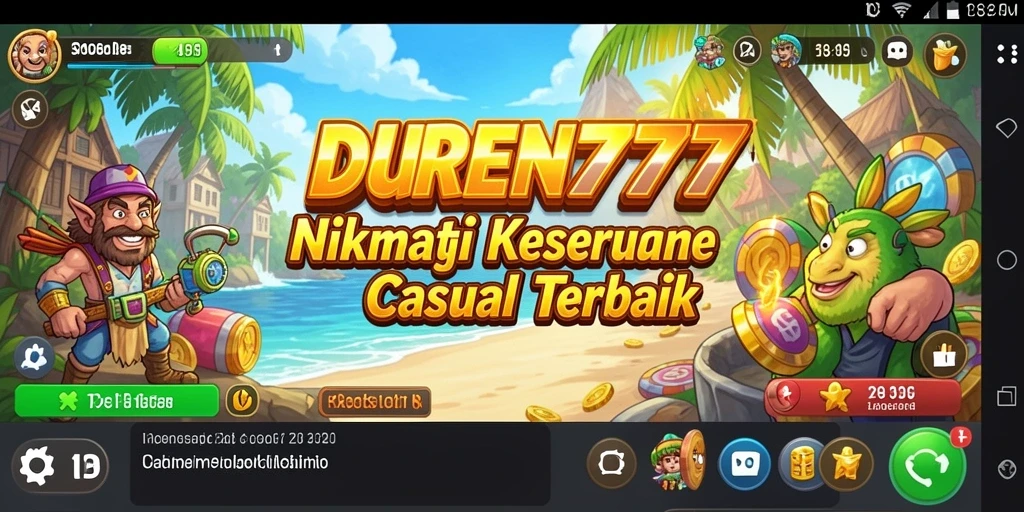 Tampilan menarik gameplay DUREN777 yang menghibur.