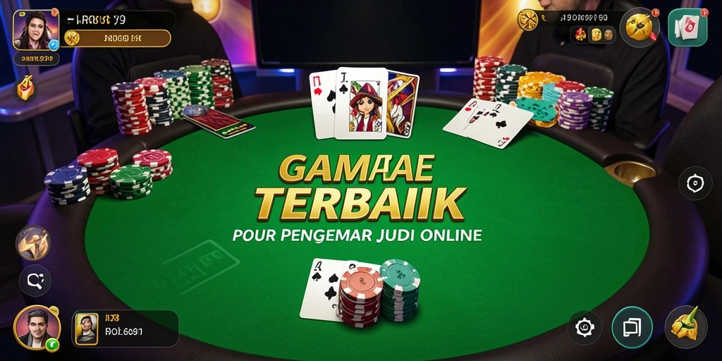 Tampilan gameplay HR89 menunjukkan aksi seru permainan poker.