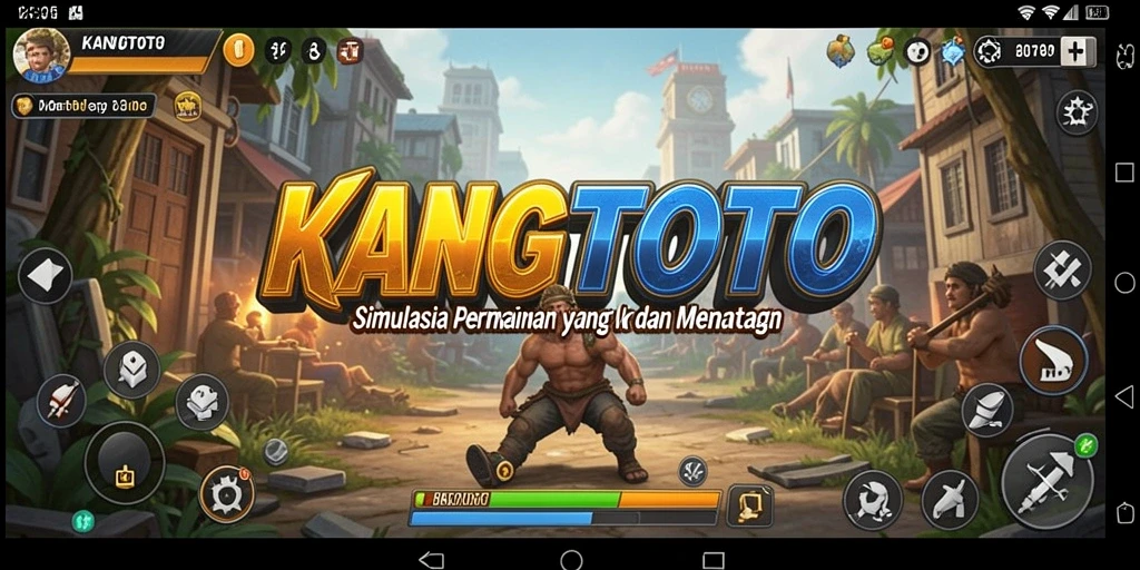 Tampilan gameplay yang menarik dalam KANGTOTO dengan elemen simulasi.