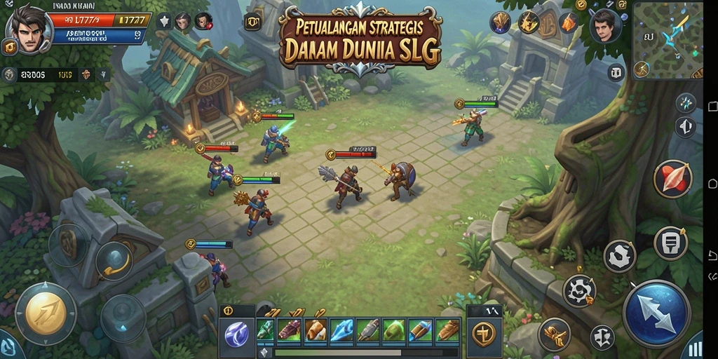 Gameplay L777 yang penuh strategi dan pertempuran menegangkan.