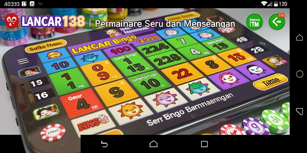 Screenshot gameplay LANCAR138 menunjukkan suasana bermain Bingo yang dinamis.