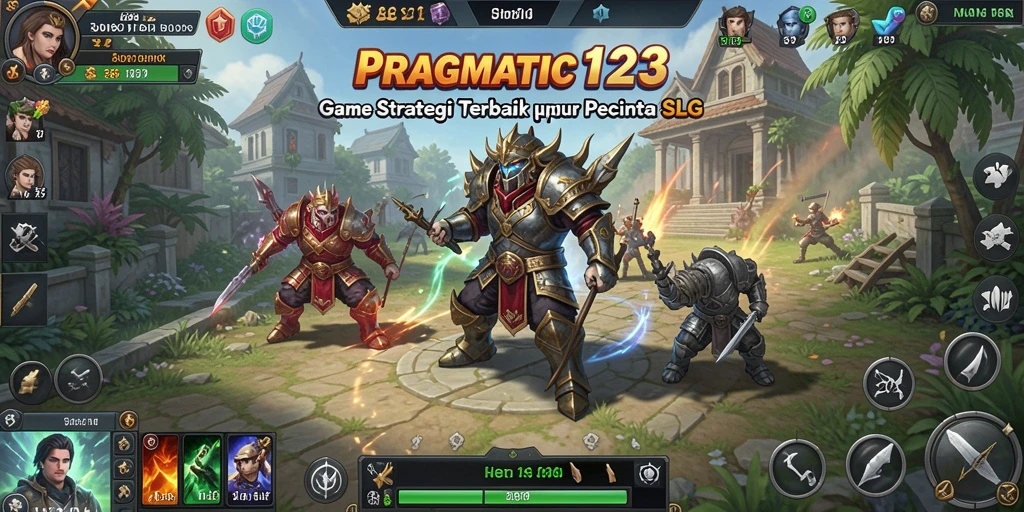 Gameplay seru PRAGMATIC123 dengan pertempuran SLG yang menegangkan.