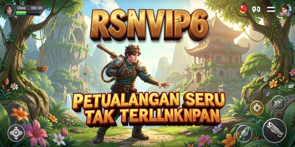 Tampilan gameplay RSNVIP6 dengan aksi petualangan yang mendebarkan.